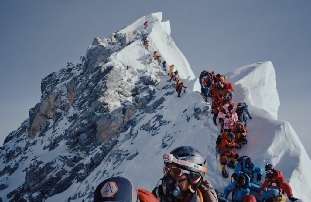 Embouteillages en haut de l'Everest | Kaizen | ©Inoxtag