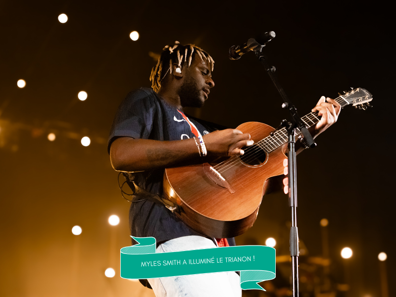 Myles Smith au Trianon